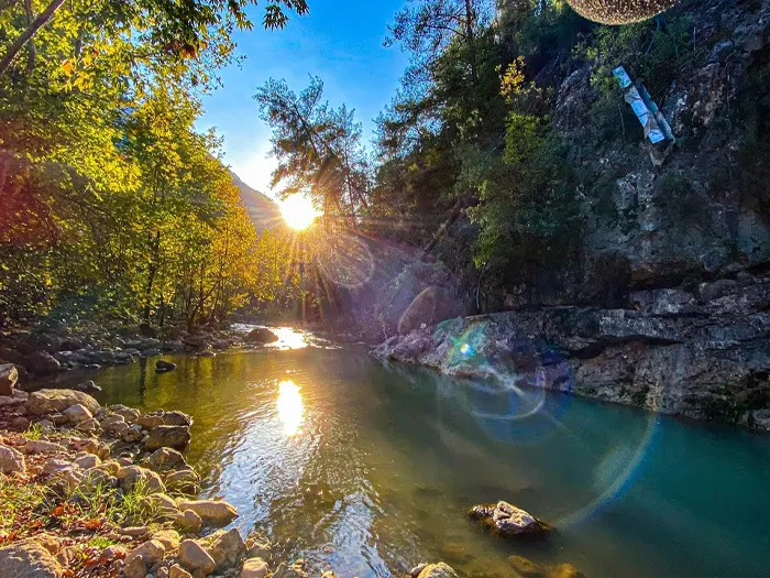 Nahr Ibrahim river valley